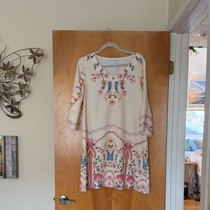 Floral Patterned Women's Dress